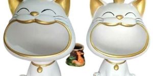 Polyresin Cat Sculpture