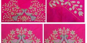 Pink Embroidered Blouse