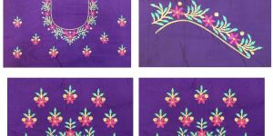 Purple Designer Blouse Online