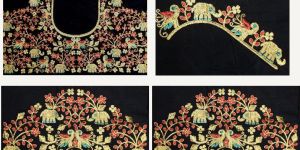 Full Sleeve Blouse Designs Front and Back