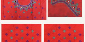 Red Blouse Piece