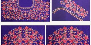 Purple Blouse Readymade