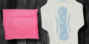 Three Folded Sanitary Napkins