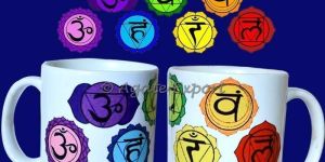 Chakra Symbol Printed Cup