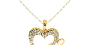 Diamond Gold Pendant for Women