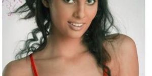 Orange Hosiery Bra