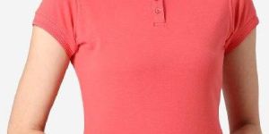 Womens Polo Neck T Shirt