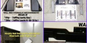 MURPHY WALL BED HYDRAULIC UPLIFTING MECHANISM KIT