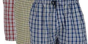 Mens Checkered Shorts