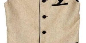 Mens Jute Waistcoat