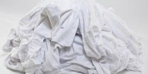 Cotton White Hosiery Cutting Waste