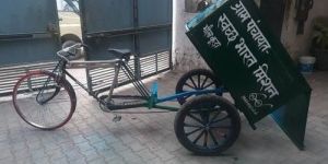 Garbage Loading Rickshaws