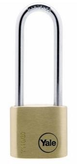 Long Shackle Brass Padlock