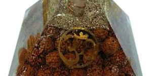 Rudraksha Orgone Pyramid