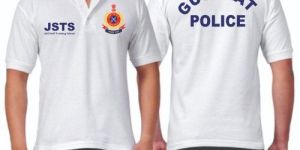 Mens Gujarat Police T Shirt