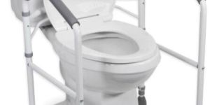 Foldable Toilet Safety Rail