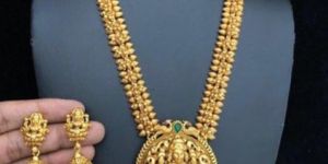 Silver South Indian Necklace