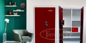 Ganga Partition Steel Almirah