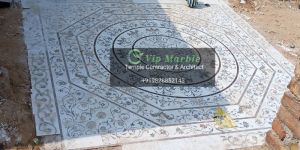 Marble Inlay Flooring