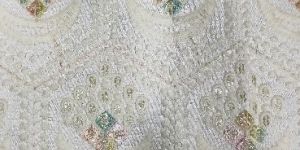 Sherwani Embroidered Fabric