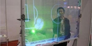 Holographic Projection Screen