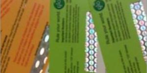 Scratch Holograms Stickers India