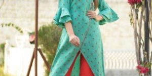 Printed Kurti Sharara Set