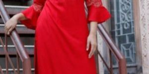 Pure Red Palazzo Suit