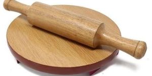 Wooden Rolling Chakla/Chappathi maker with Pin