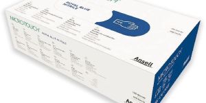 Ansell MICRO-TOUCH Royal Blue Nitrile Gloves