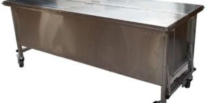 Standard Steel White Dead Body Preservation Tank