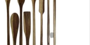 8 Piece Mango Wood Spatula Set
