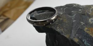 Diamond Engagement Half Eternity Band