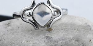 Natural Moonstone Custom Ring