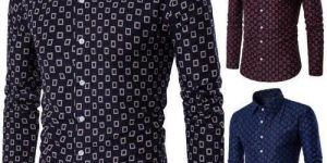 Men Printed Cotton Shirts