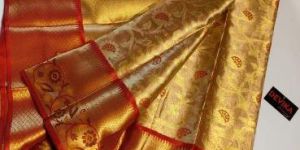 Banarasi Wedding Wear Tissue Silk Saree
