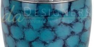 Texture Painted Aluminium Cremation Urns