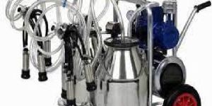 Double Bucket Milking Machine,