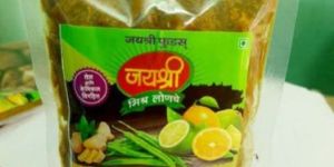 Oil Free Lemon Ginger Chilli Pickle