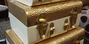 Hammered Trunk Boxes