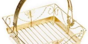 Wire Metal Basket with Handle