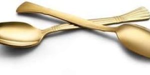 6 Pcs Gold Spork