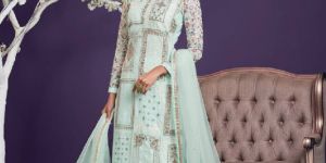 Party Wear Straight Salwar Kameez