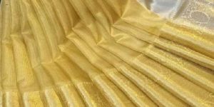 Zari Border Banarasi Tissue Silk Saree