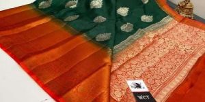 Zari Butta Banarasi Silk Saree