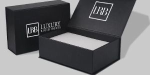 Luxury Flat Fold Packaging Rigid Boxes