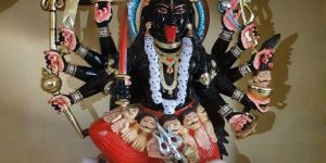 Marble Kali Mata Statue