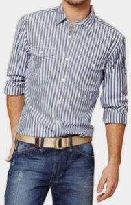 Mens Striped Shirts