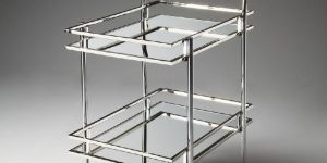 Stainless Steel Serving Trolley