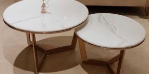 White Marble Dining Table